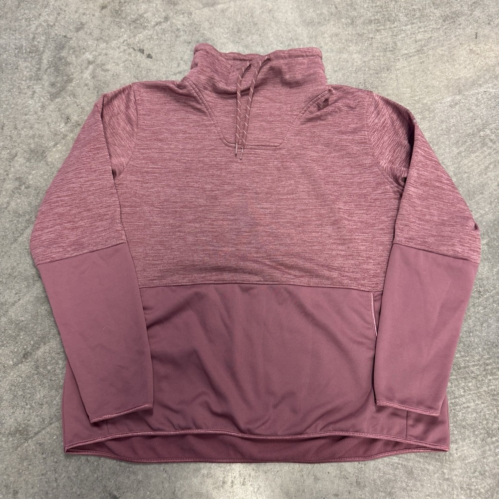 Columbia Sweater Womens Purple Gorpcore Outdoor Mid Layer XL